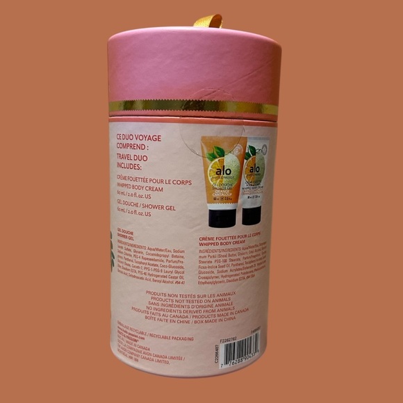 Alo Fruits & Passion Orange Cantaloupe Travel Duo - Picture 2 of 3